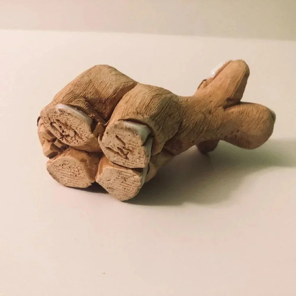 Vtg Artesania Rinconada Bull Cow Figurine  Hand Made 3 Inch Tall - Picture 9 of 13